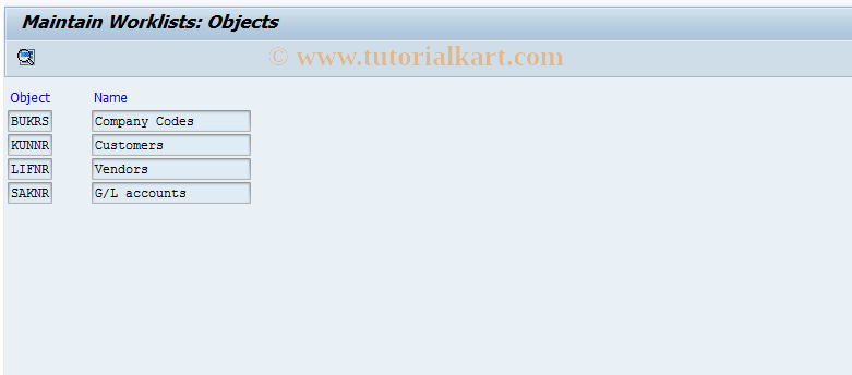 SAP TCode S_ALR_87002940 - IMG Activity: SIMG_CFORFBOB55KREP