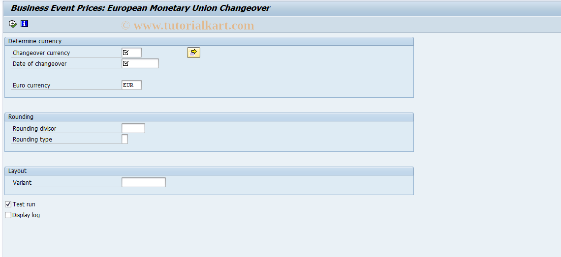 SAP TCode S_ALR_87002950 - IMG Activity: OHEUR241