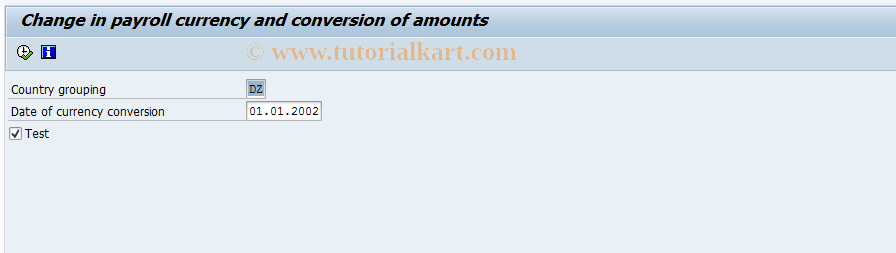 SAP TCode S_ALR_87002993 - IMG Activity: OHEUR231