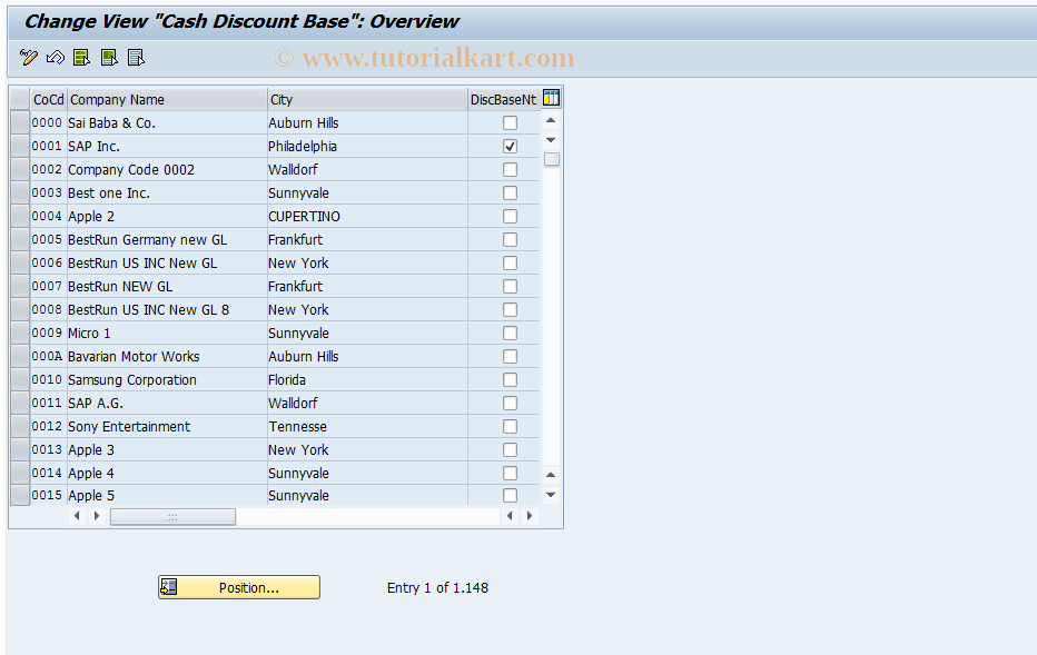 SAP TCode S_ALR_87003070 - IMG Activity: SIMG_CFORFBOB70RE