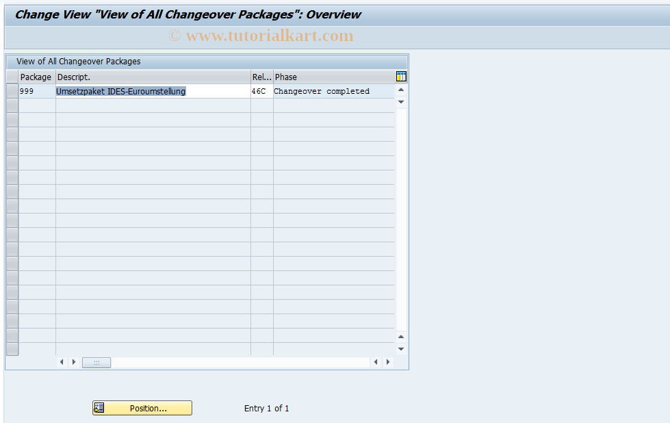 SAP TCode S_ALR_87003152 - IMG Activity: SIMG_EURO_CS1095