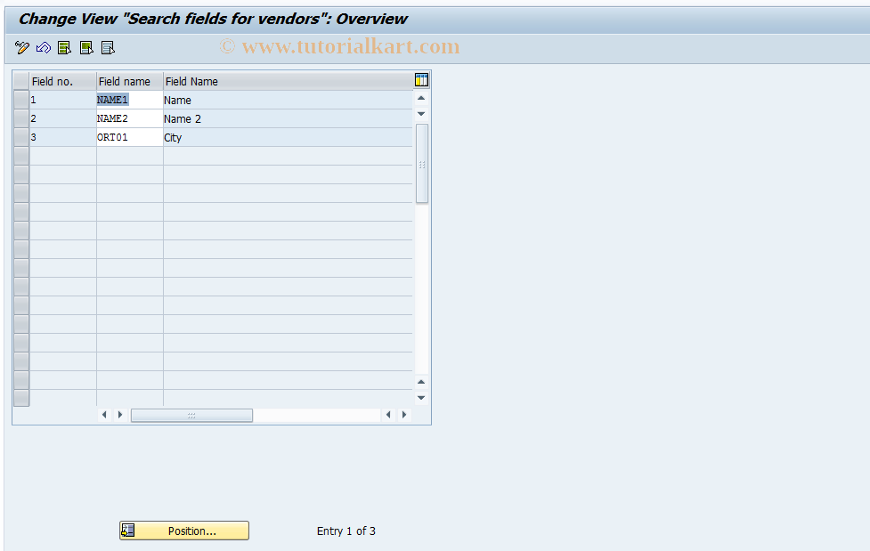 SAP TCode S_ALR_87003157 - IMG Activity: SIMG_CFMENUORFBOBB3