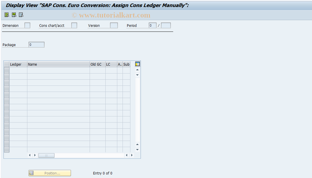 SAP TCode S_ALR_87003158 - IMG Activity: SIMG_EURO_CS1070