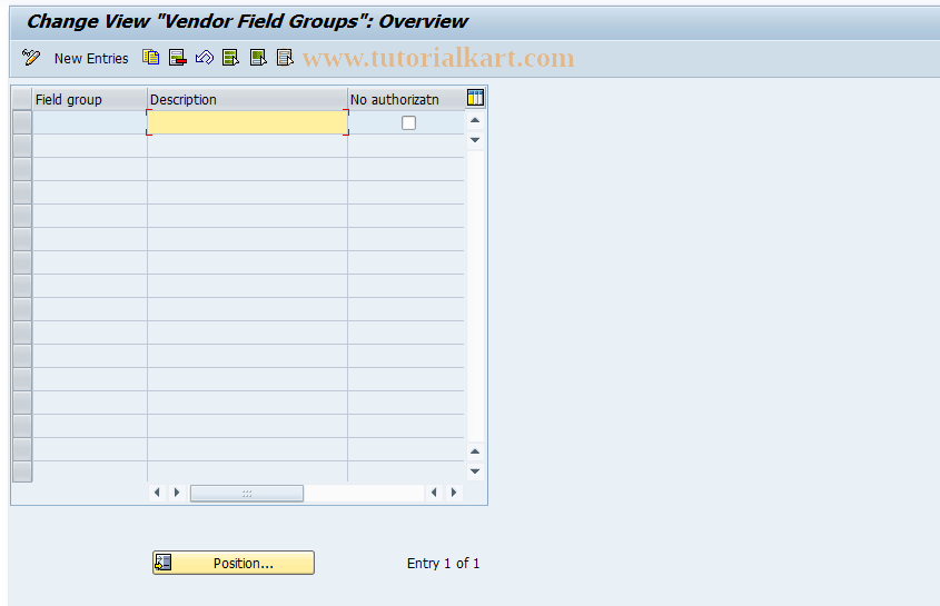 SAP TCode S_ALR_87003163 - IMG Activity: SIMG_CFMENUORFBOBAT