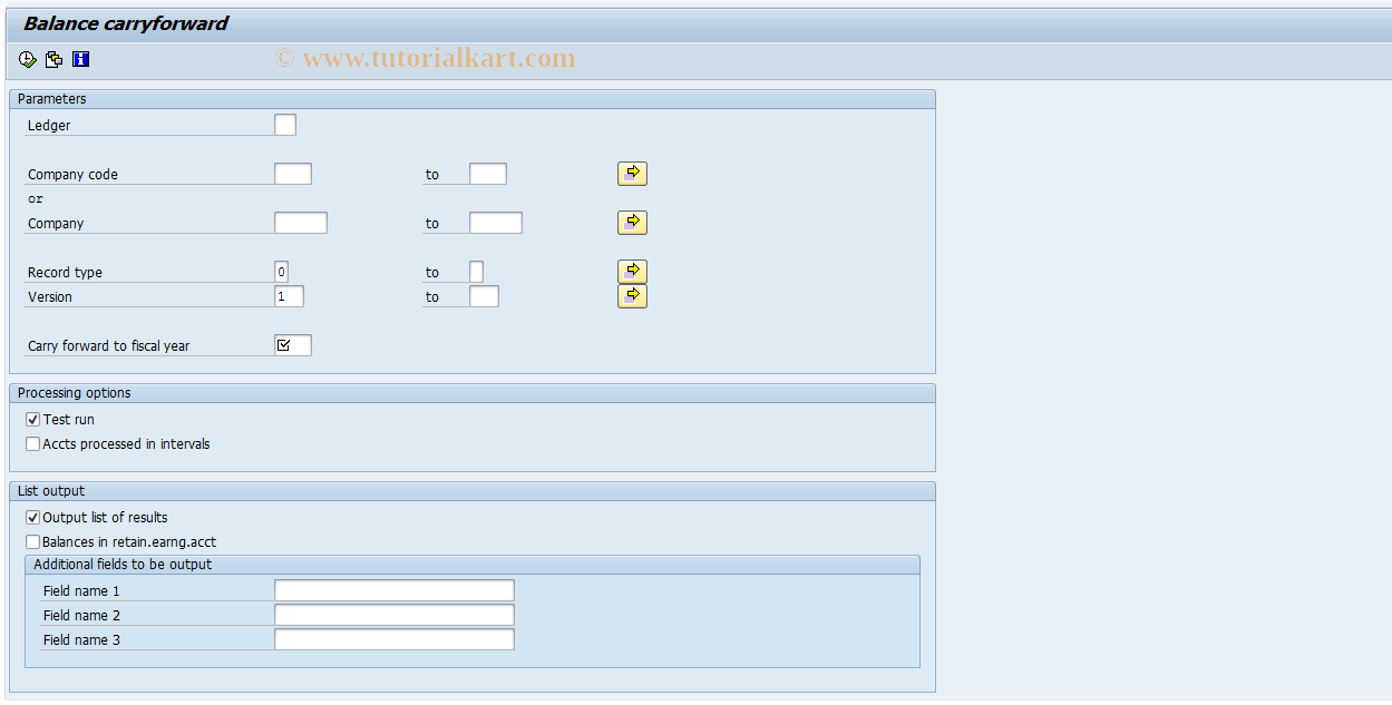 SAP TCode S_ALR_87003195 - IMG Activity: SIMG_EURO_SALDOVOR