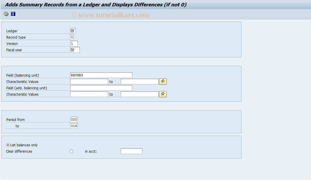 SAP TCode S_ALR_87003199 - IMG Activity: SIMG_EURO_BILTEST