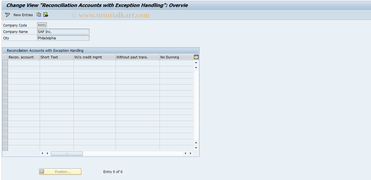 SAP TCode S_ALR_87003227 - IMG Activity: SIMG_CFORFBTAKOF