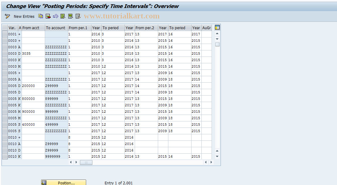 SAP TCode S_ALR_87003257 - IMG Activity: SIMG_EURO_BUCHUNG