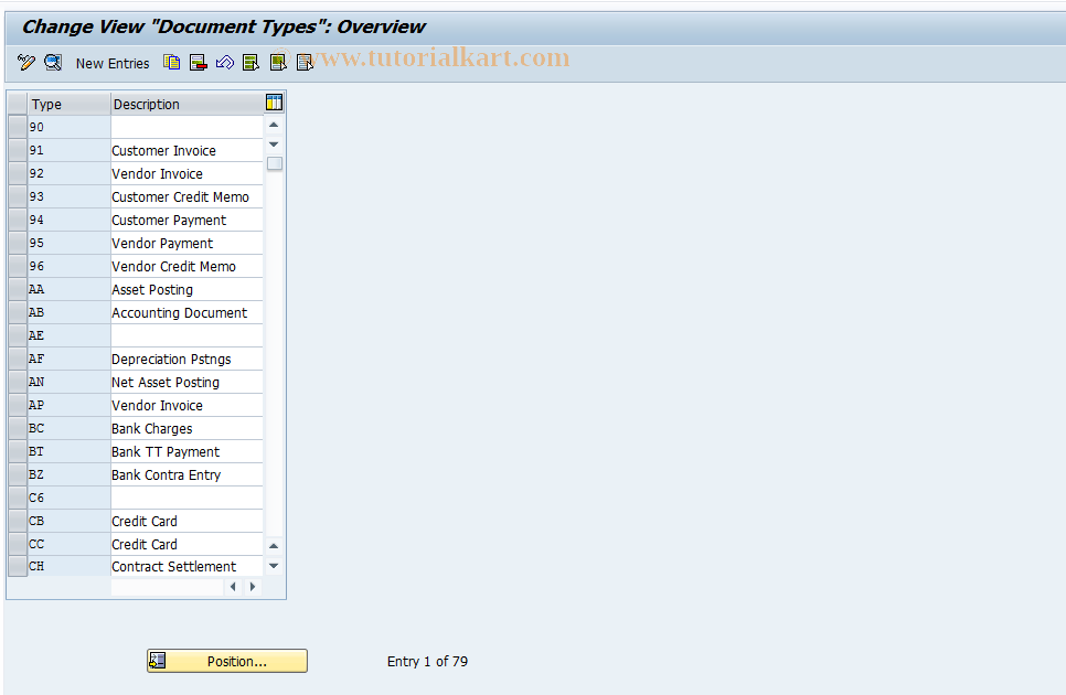 SAP TCode S_ALR_87003262 - IMG Activity: SIMG_EURO_BELEG03