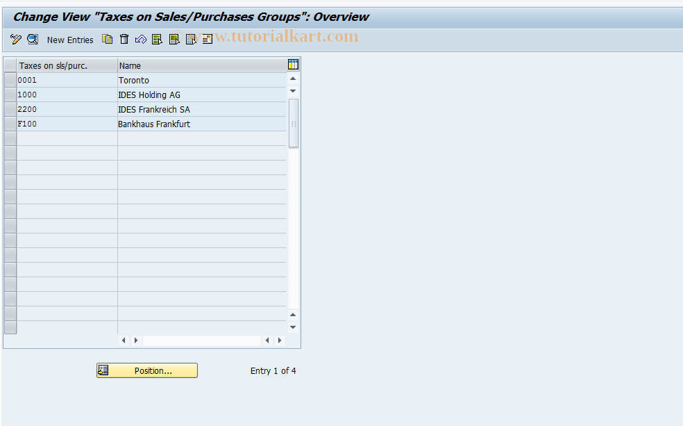 SAP TCode S_ALR_87003282 - IMG Activity: SIMG_CFMENUORFBOBCF