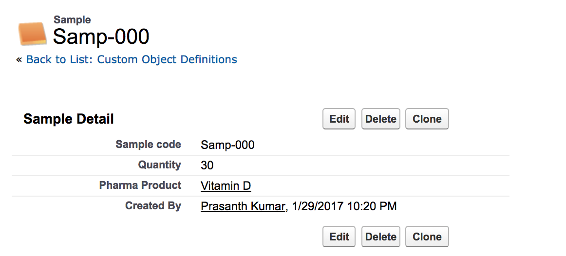 Master-Detail relationship in Salesforce