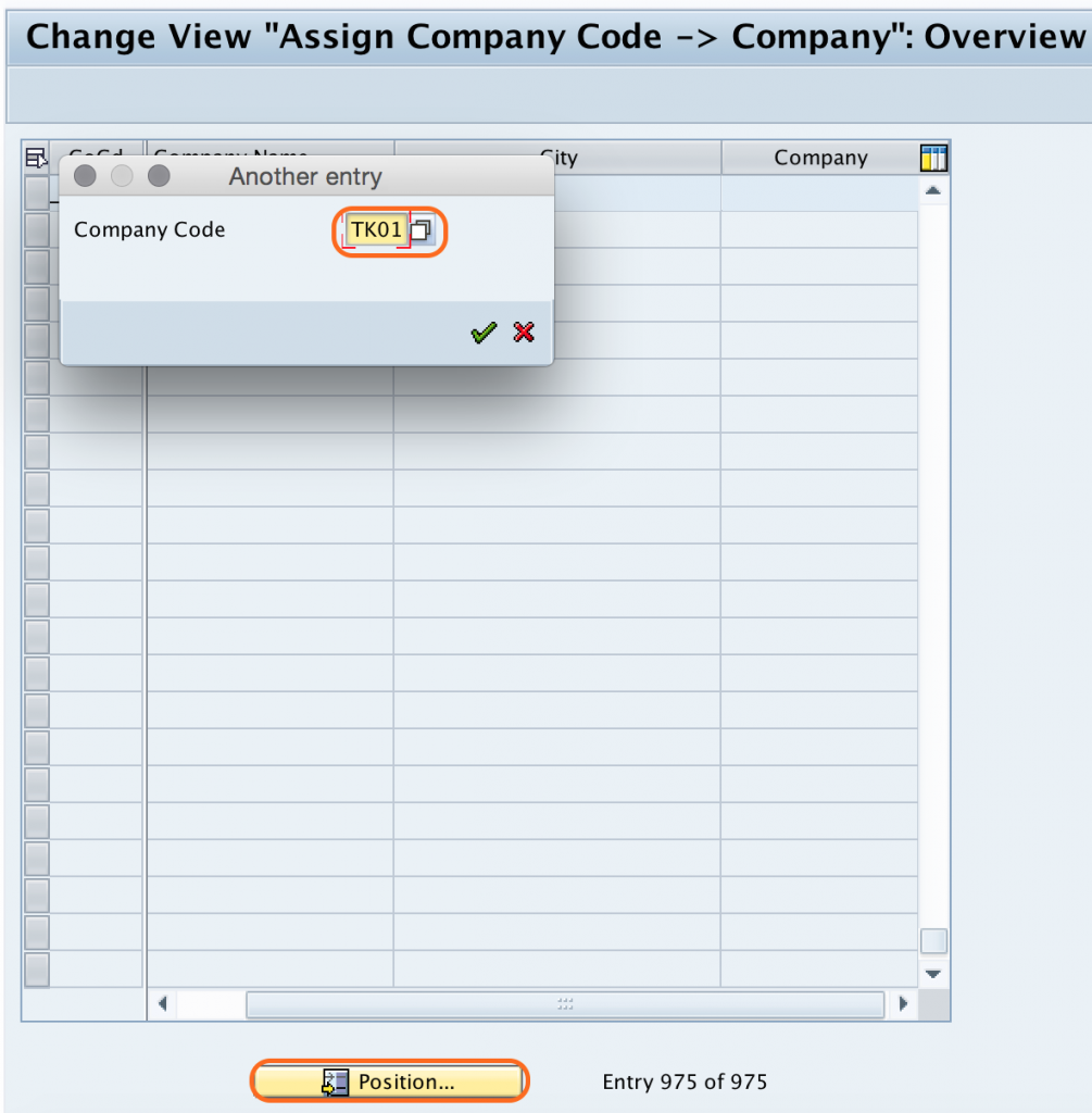 How to assign company code to company in sap
