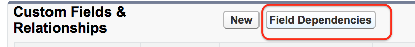 Field Dependencies in Salesforce - Salesforce Tutorials