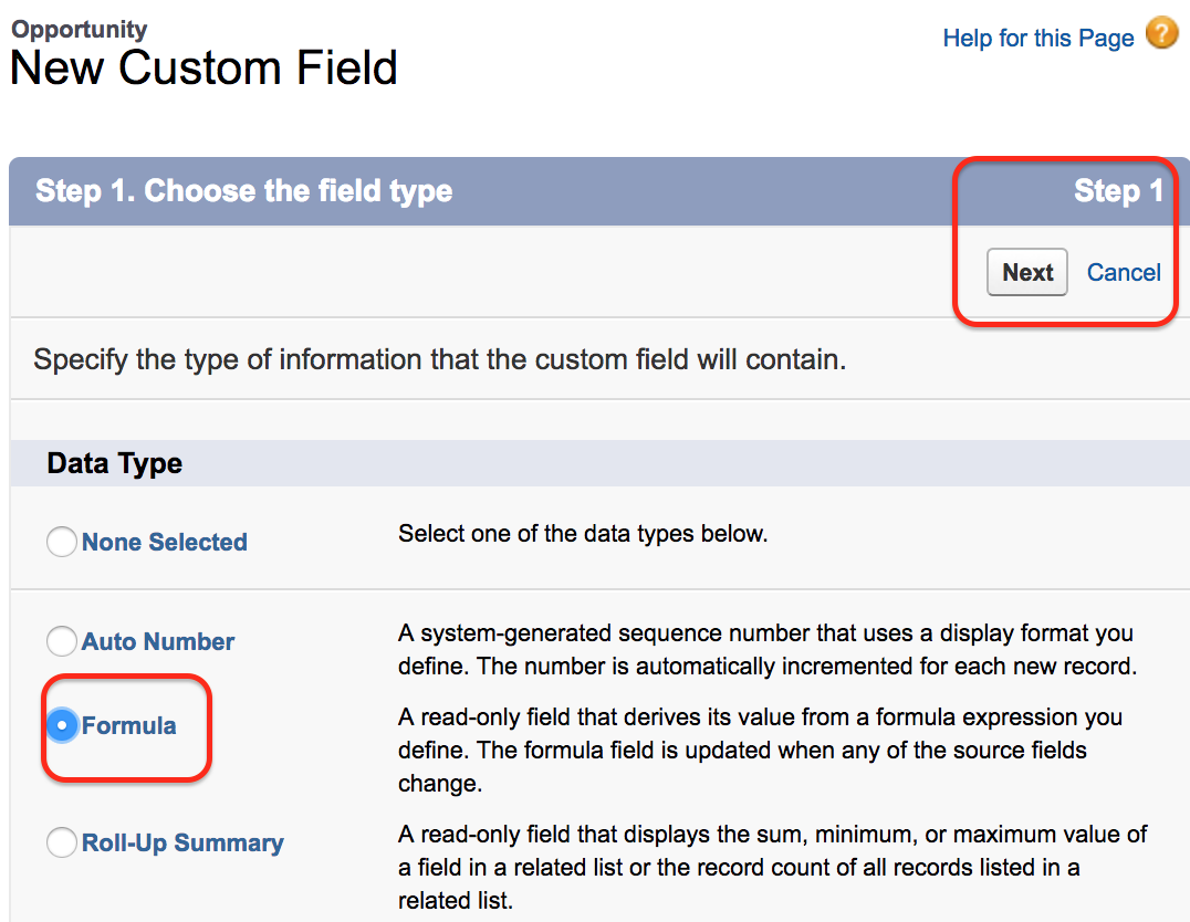 How to create a formula field in salesforce