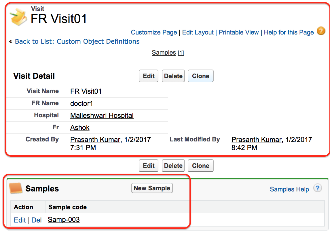 How to create lookup relationship in salesforce