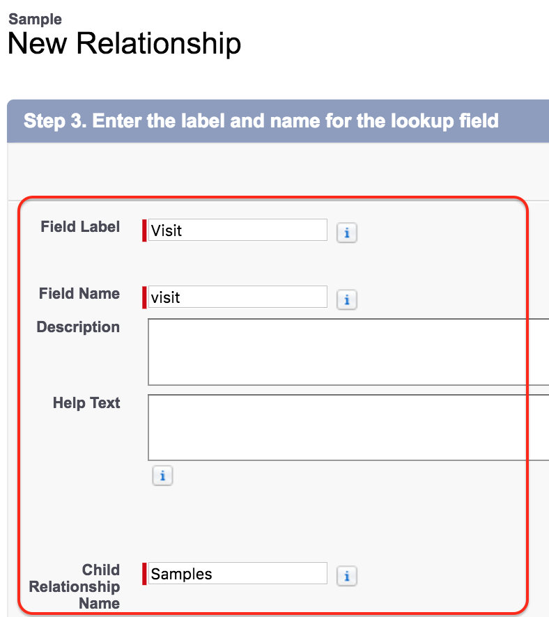 How to create lookup relationship in salesforce