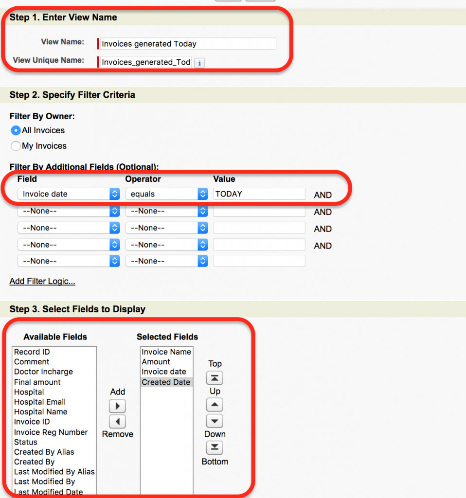 Creating Custom List Views In Salesforce