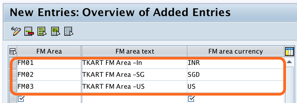 Maintain Financial Management Area in SAP