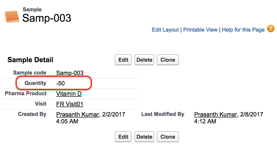 Validation rules in Salesforce