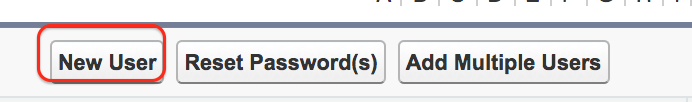 How to Create New user in Salesforce