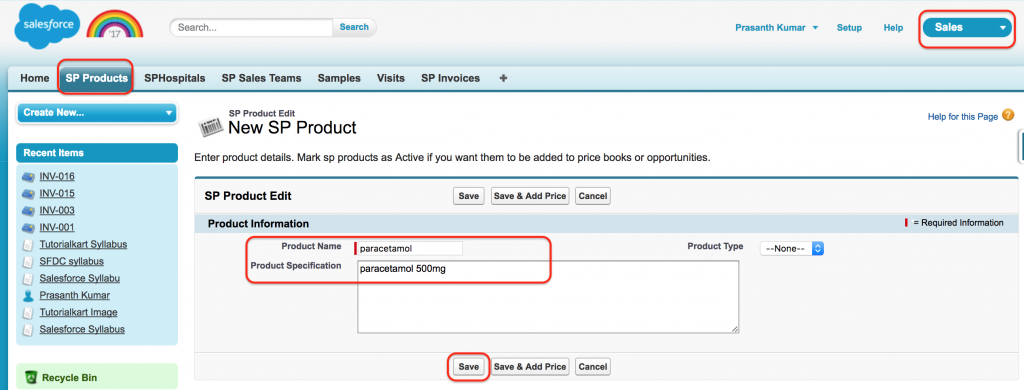 customizing standard application to custom application