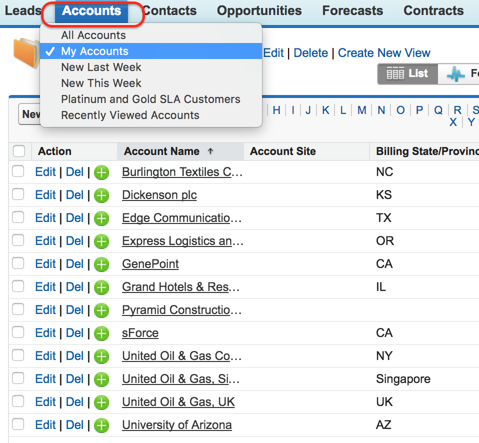 Creating Custom List Views In Salesforce