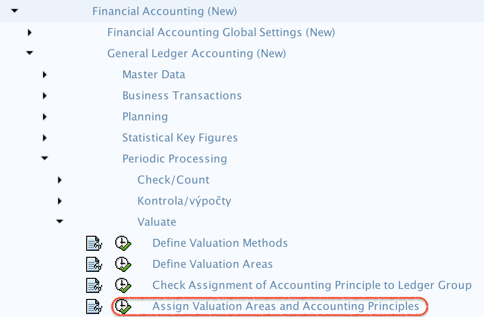 accounting principles assignment in sap fico