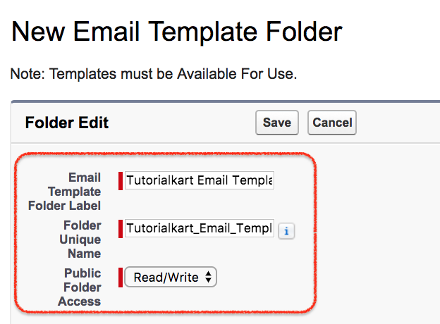 Creating New Salesforce email templates