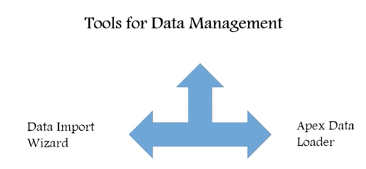 Data Management tools in Salesforce