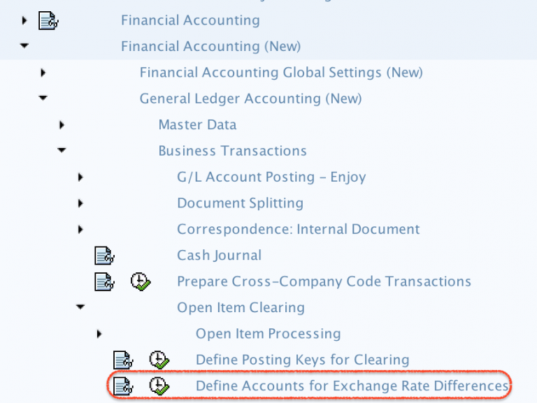 How to Define Accounts for Exchange Differences in SAP TutorialKart