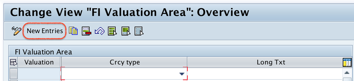 SAP FI Valuation Area