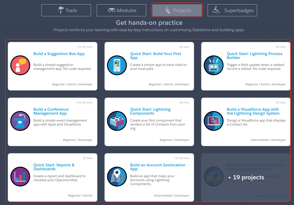 Salesforce Trailhead