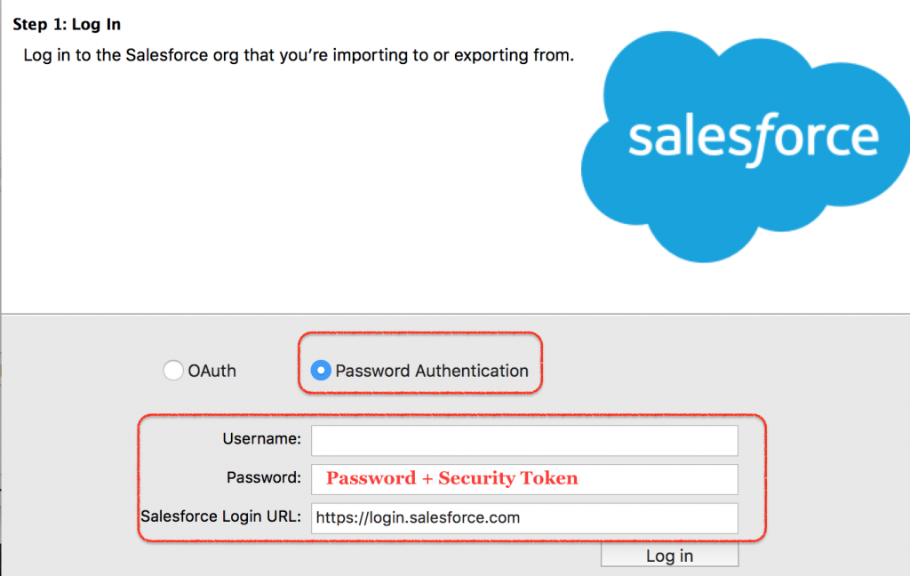 Salesforce security token