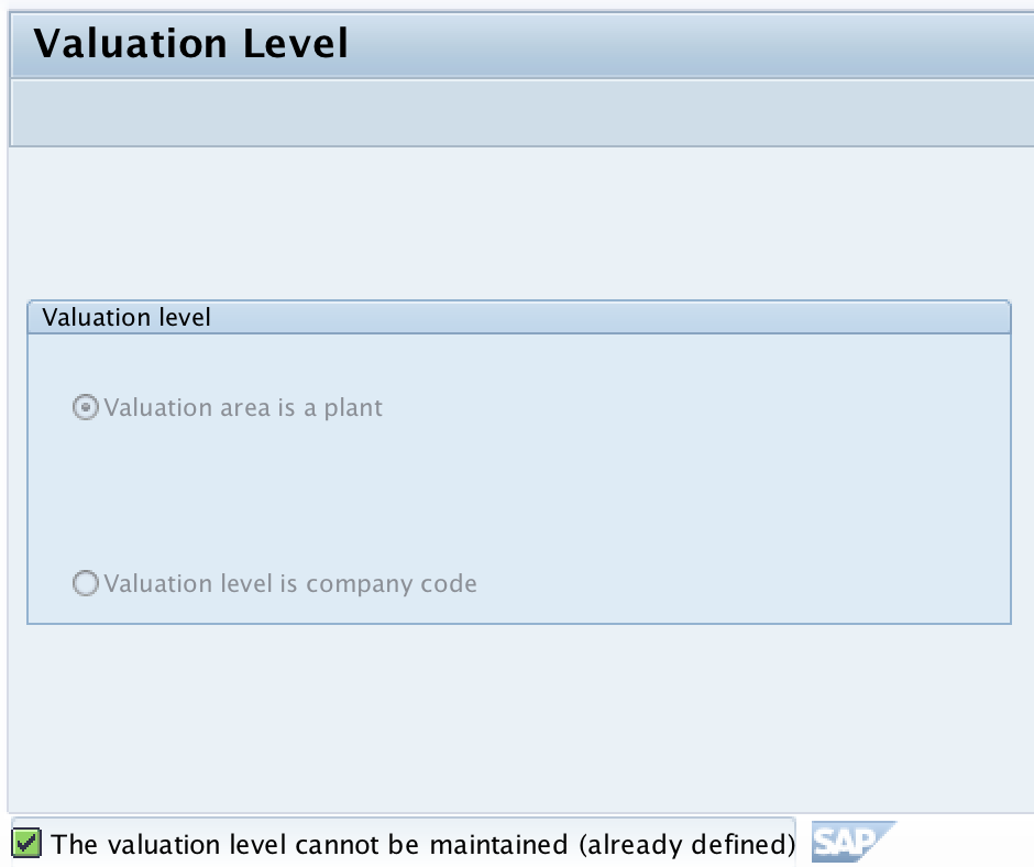 How to Define Valuation Level in SAP