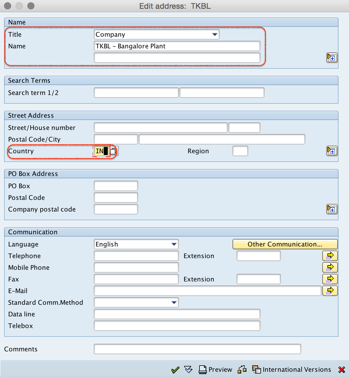 Plant Address Details in SAP