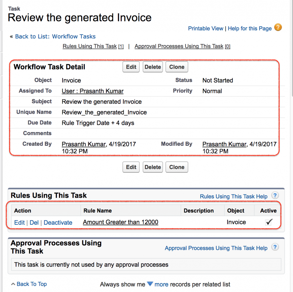 assignment workflow in salesforce