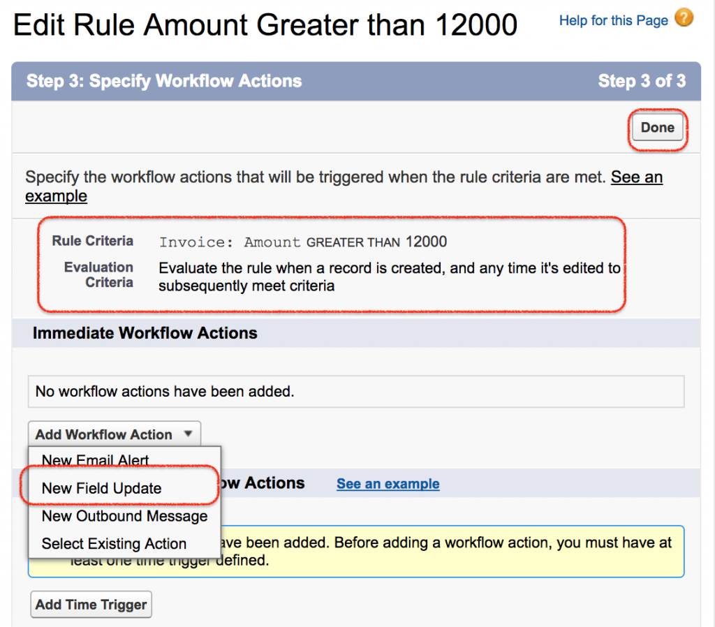 assignment workflow in salesforce