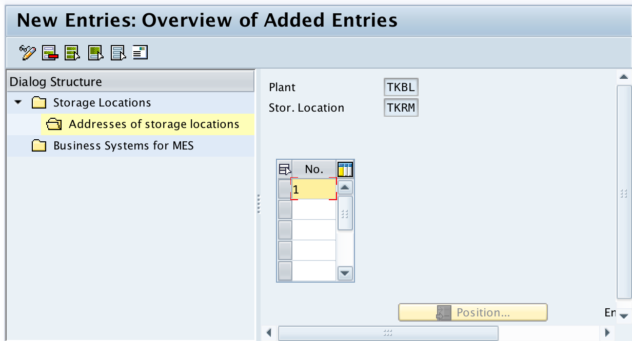 Storage Location in SAP