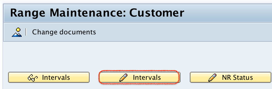 range maintenance customers sap