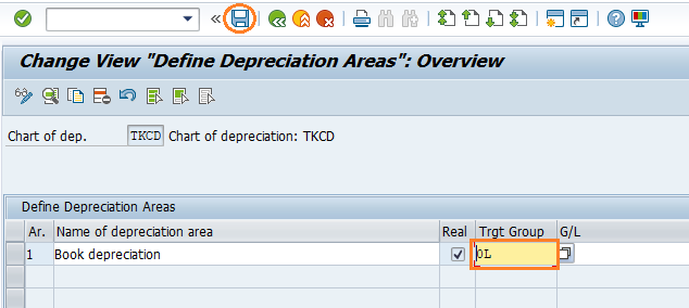 Copy Reference Chart of Depreciation in SAP CO