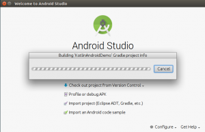 How to include Kotlin support in Android Application - Hello World Example