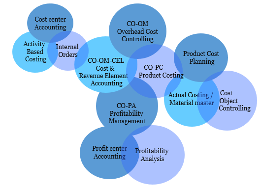 SAP Cost Center Accounting - SAP CO elements