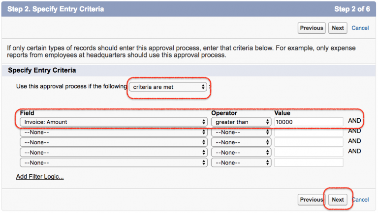 Salesforce Approval Process