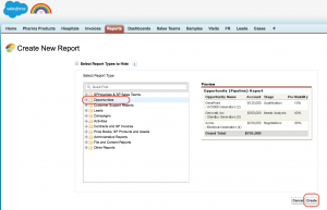 How to use Salesforce Report builder ? - TutorialKart