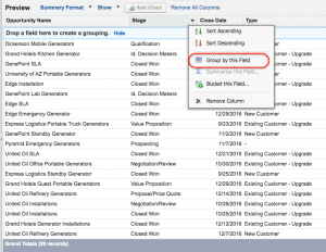 Summarize your Salesforce Report Data | Summary reports - TutorialKart