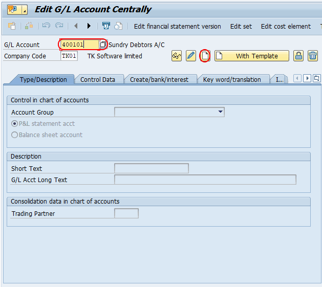 create cost elements at SAP FI