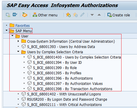 users by transaction code authorizations