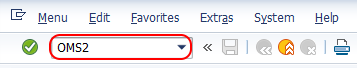SAP transaction OMS2