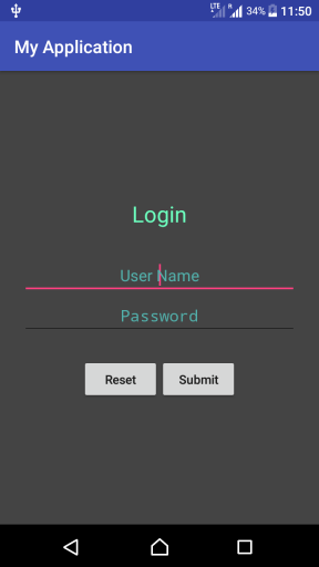 How to Create login form in Android studio 