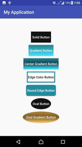 Với Kotlin Android, bạn có thể tùy chỉnh thiết kế nút của mình với nền độ mờ gradient tinh tế. Xem ngay hình ảnh để biết thêm chi tiết và làm mới thiết kế của bạn ngay bây giờ!